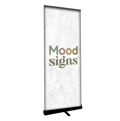 Luxe roll-up banner