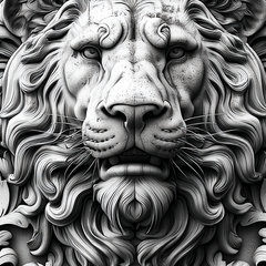 Lion Head Ornament