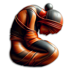 Sculpture African Woman