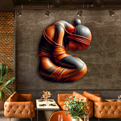 Sculpture African Woman