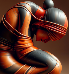 Sculpture African Woman