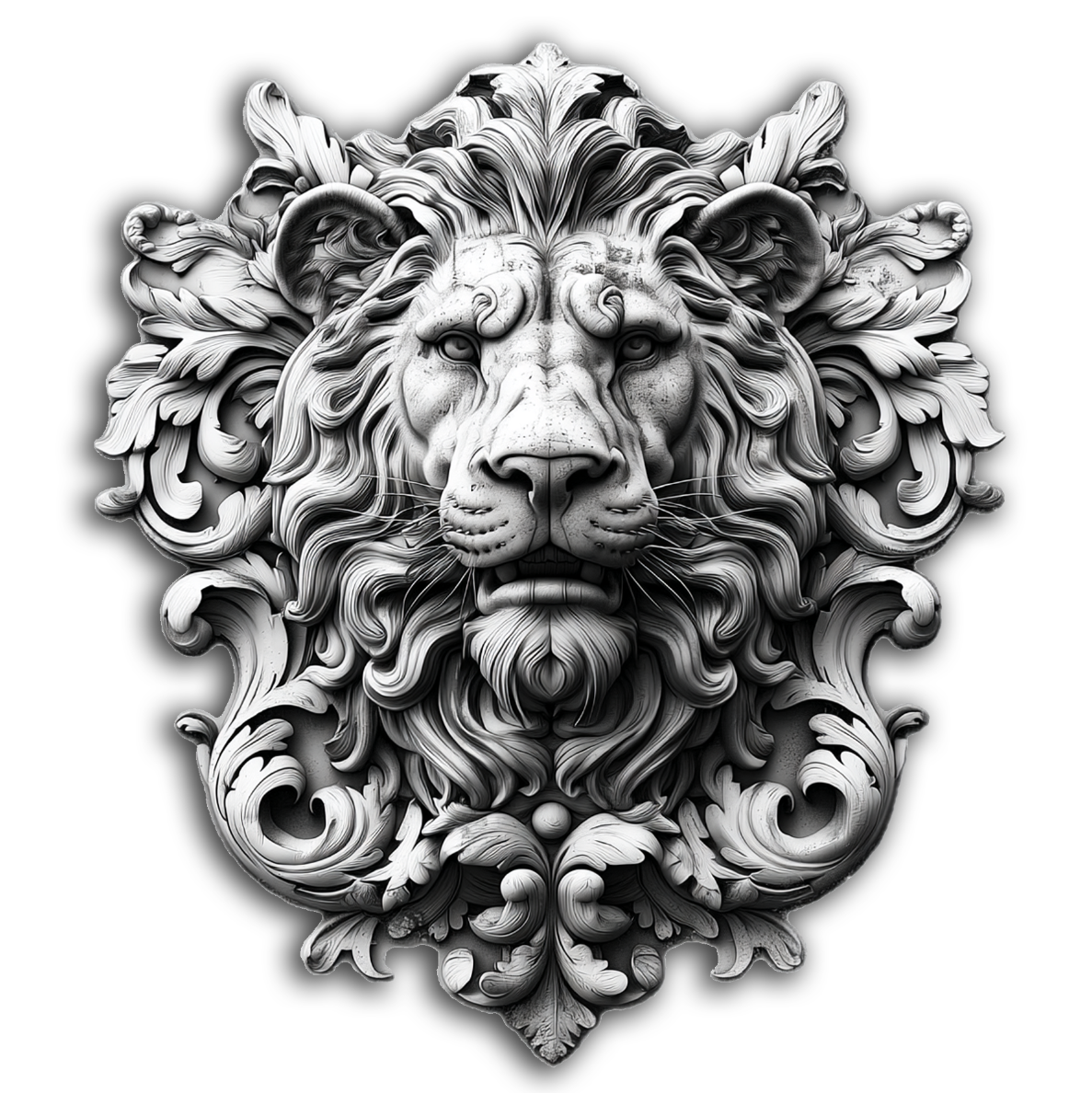 Lion Head Ornament