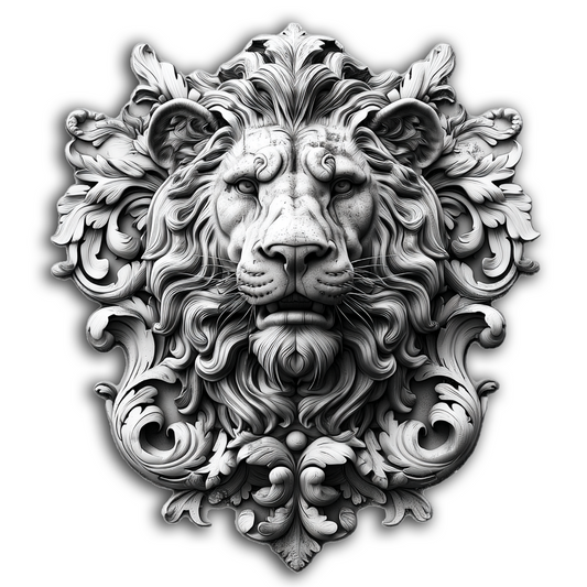Lion Head Ornament