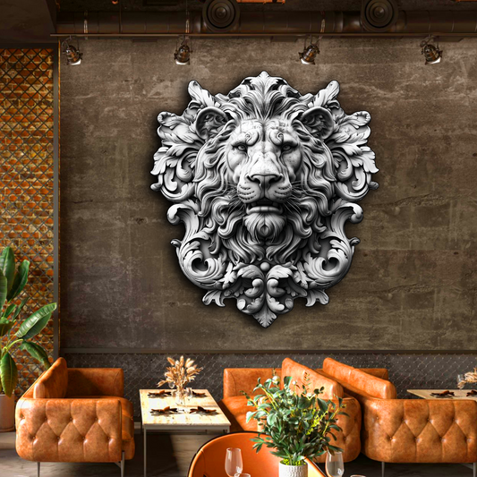 Lion Head Ornament